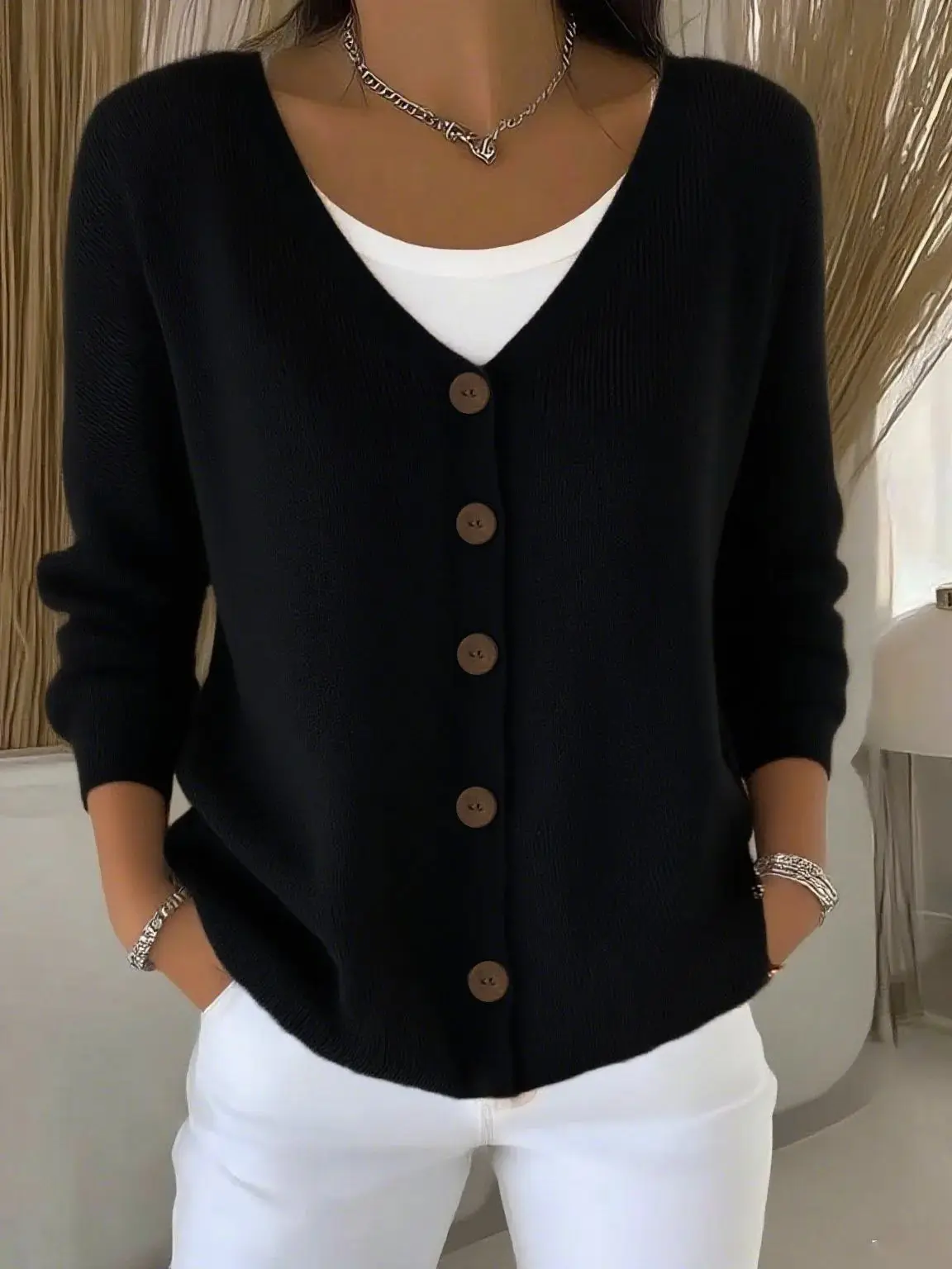 VelvetAura Cozy Cardigan