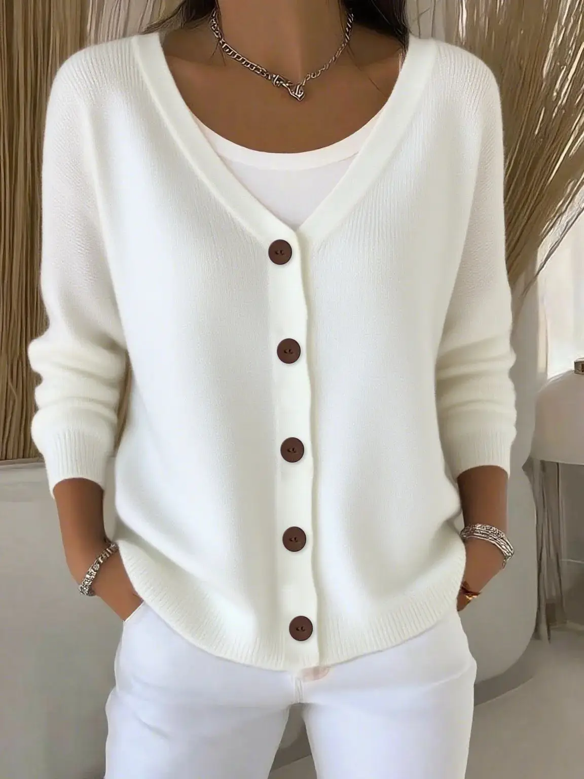 VelvetAura Cozy Cardigan