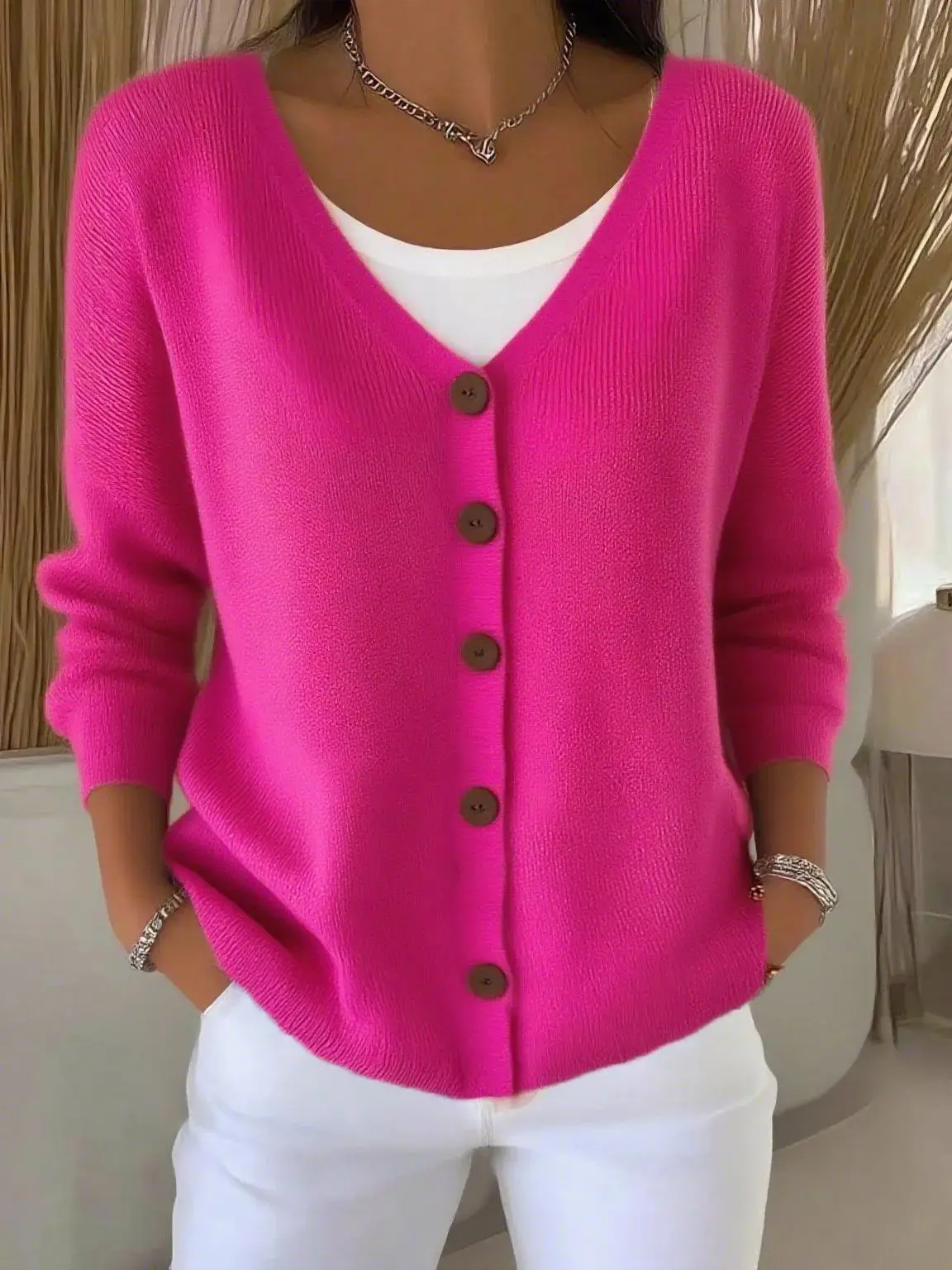 VelvetAura Cozy Cardigan