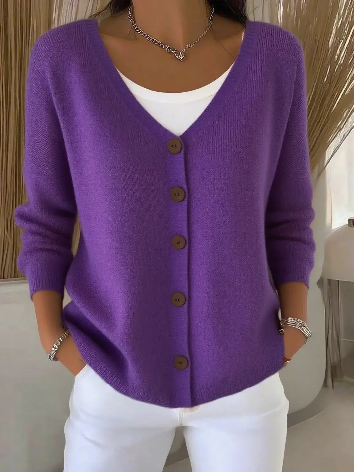 VelvetAura Cozy Cardigan