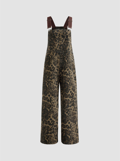 Savage Chic Wide-Leg Overalls