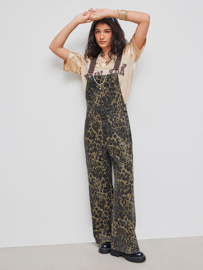 Savage Chic Wide-Leg Overalls