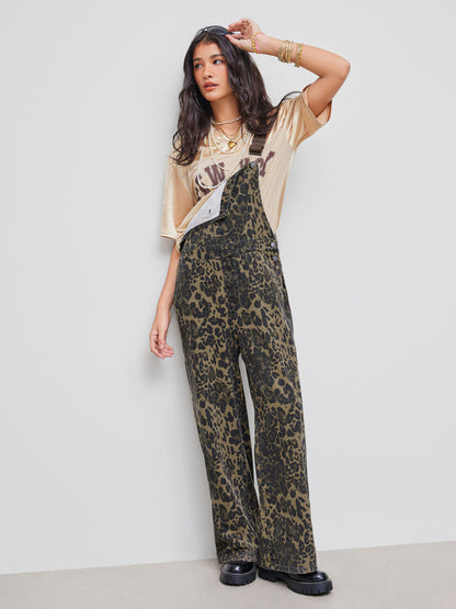Savage Chic Wide-Leg Overalls
