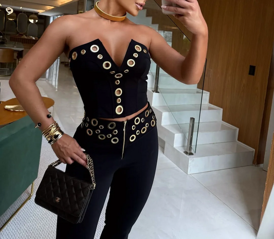 Midnight Metal Two-Piece Set